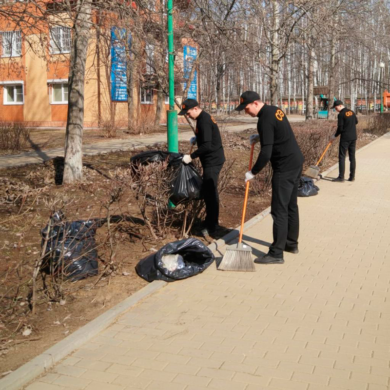 Уборка территории  в Тамбове
