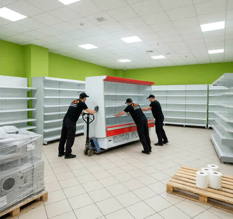 Переезд магазина в Тамбове